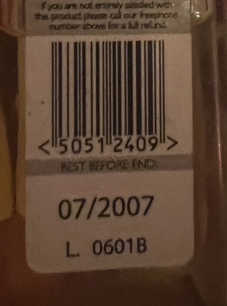 Sell by dates…warning  (fun thread )