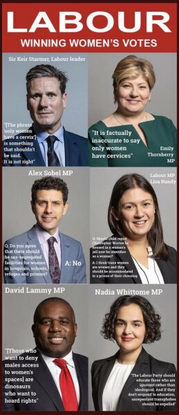 Can anyone summarise each of the main parties views on sex?