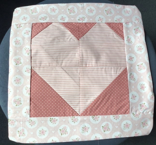 Machine straight stitch with regular zigzag stitches.