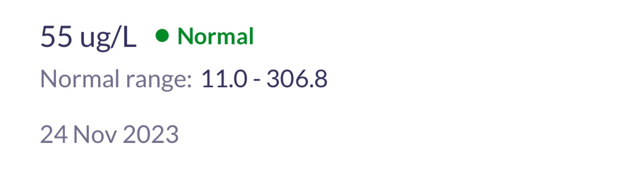 Blood test results and GP no idea