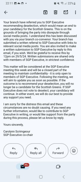 The Scottish Greens are revolting - thread 2