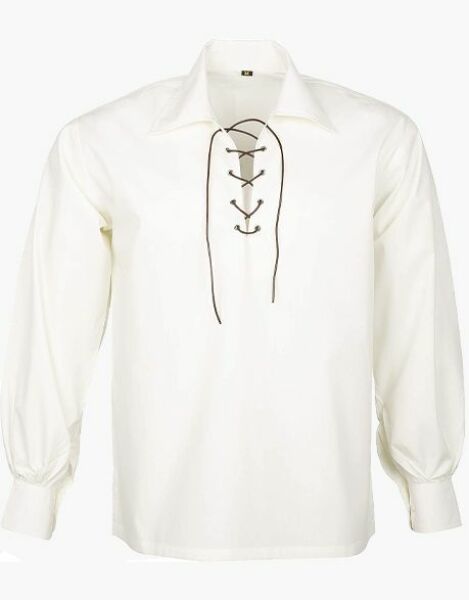 Want to Buy Men's Off White JACOBITE GHILLIE SHIRT?