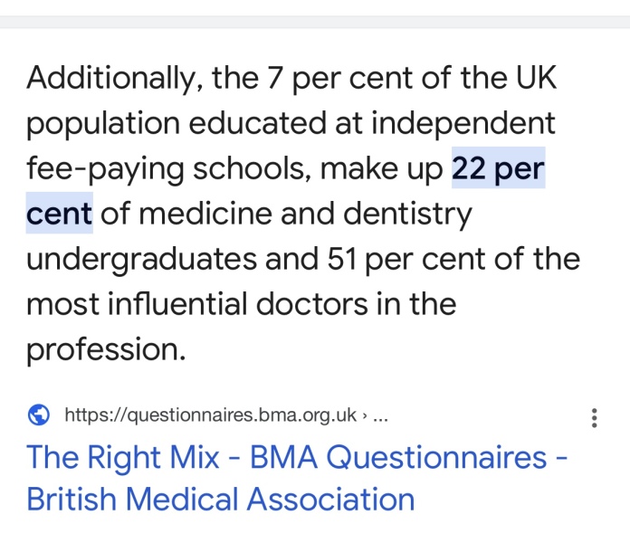 To think State education is really poor?