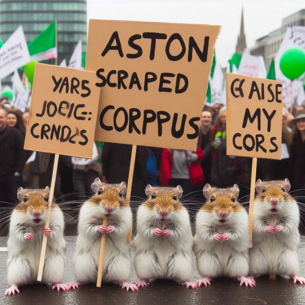 Aston University + gerbil merch thread