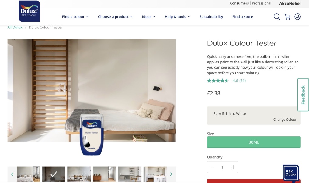 Dulux Timeless or just white? East facing