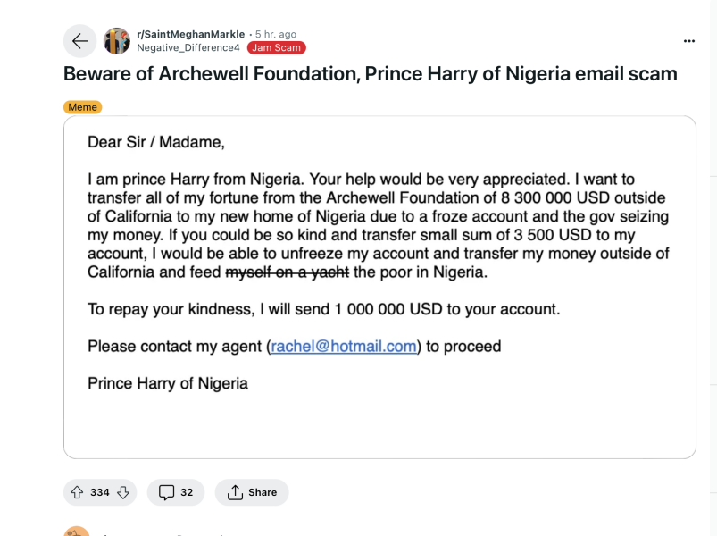 Meghan and Harry spotted out and about - Naija Edition