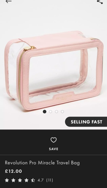 Tell me about your toiletry bag. Is it good?