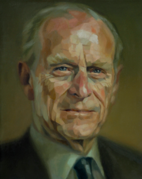The King has a new portrait