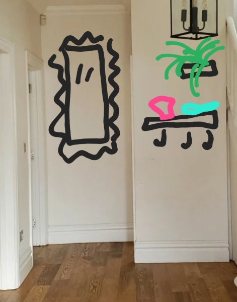 Please make my entrance hallway look better