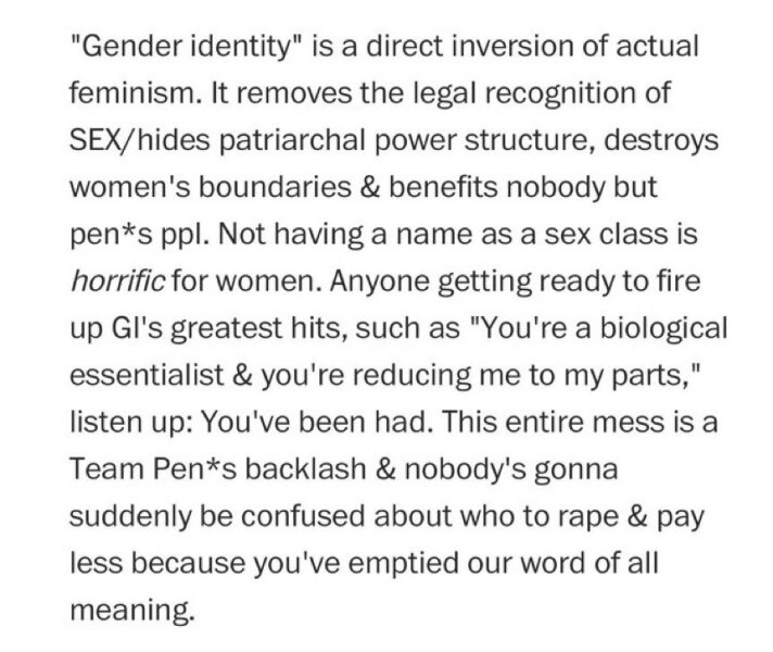 I have started to hate the term “identify as”