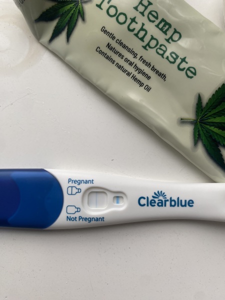 Negative test turned strong positive hours later