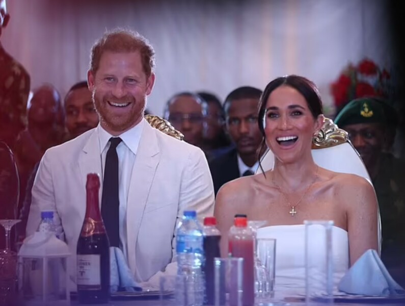 Meghan and Harry spotted out and about - Naija Edition