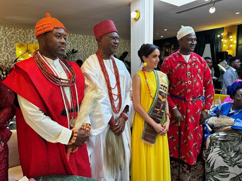 Meghan and Harry spotted out and about - Naija Edition