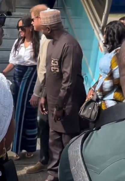 Meghan and Harry spotted out and about - Naija Edition