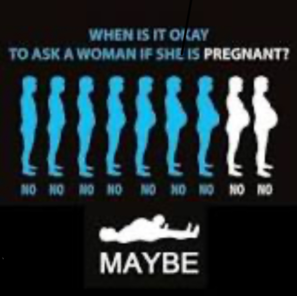 Today I was asked when my baby was due