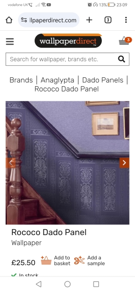 Hallway. Is panelling dated already?