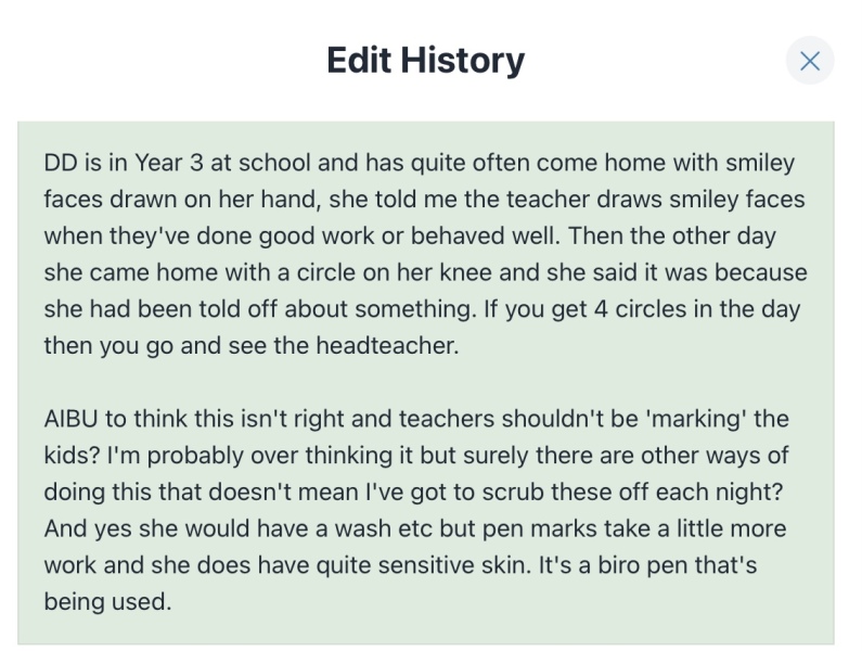 Teachers drawing on children?