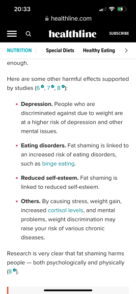 To expect fat nurses to have some insight?.