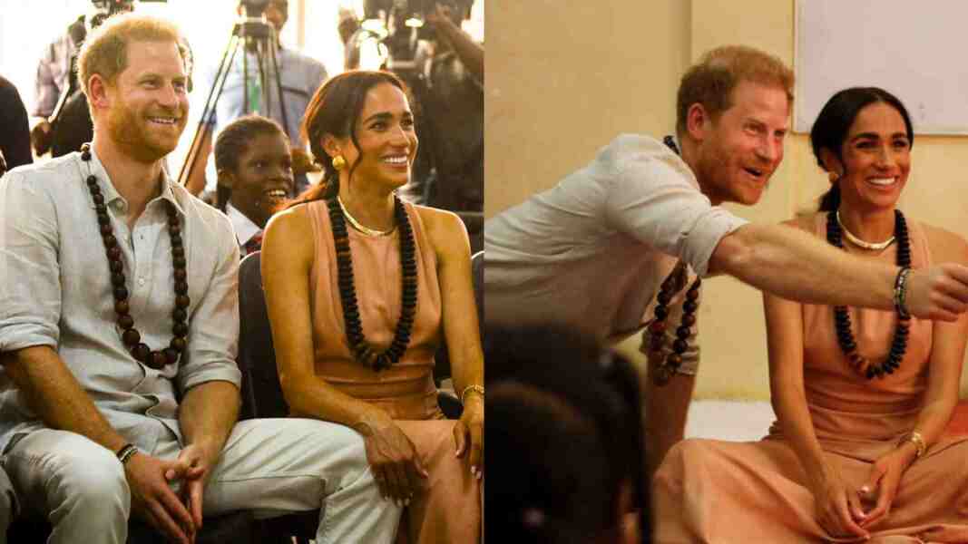 Meghan and Harry spotted out and about - Naija Edition