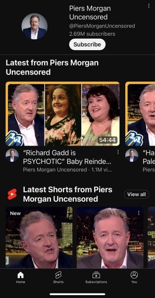 Piers Morgan interview with real Baby Reindeer Martha