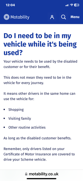 help with mobility car and multiple disabled children