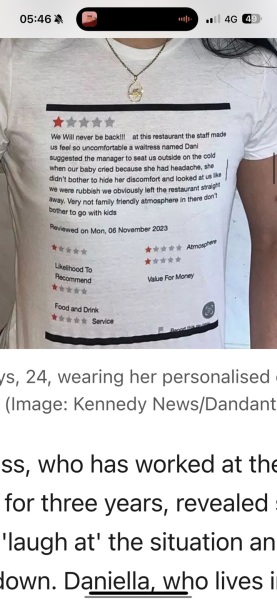 Imagine having a 1 star review you left online go viral