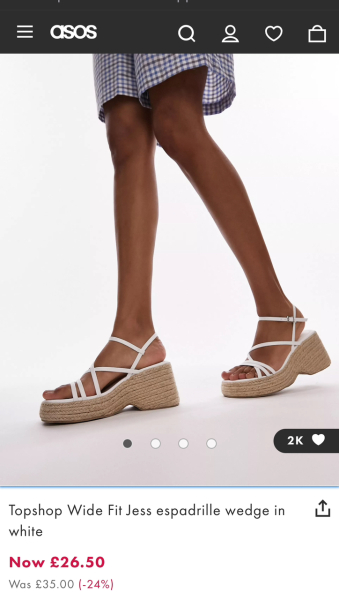 What shoes- not heels!