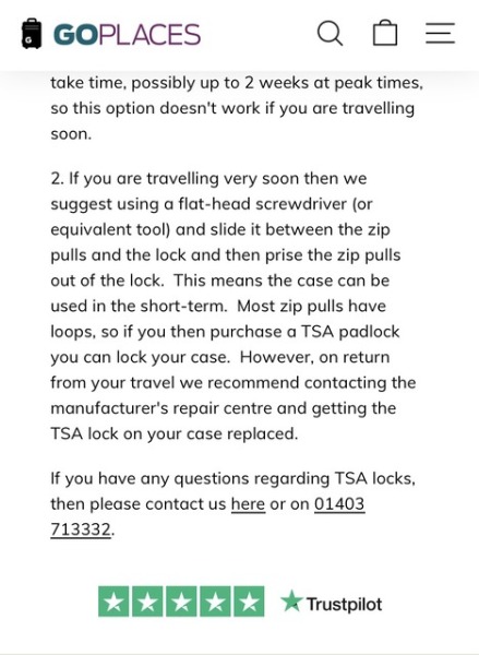 Mum forgot suitcase lock and my bridesmaid dress for tomorrow is inside..help!