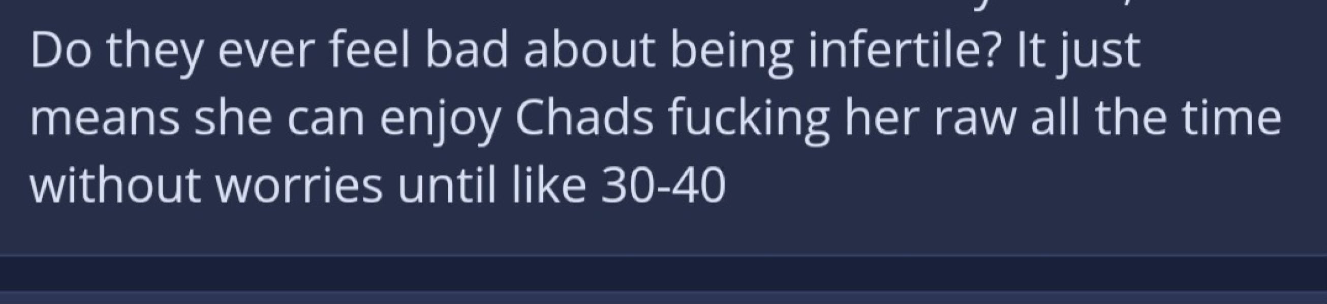 To think most women on here hate men