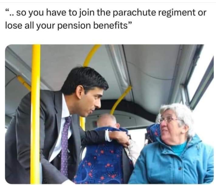 Let’s have compulsory national service for 65 year olds