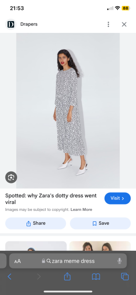 Problems with summer dresses in the shops right now