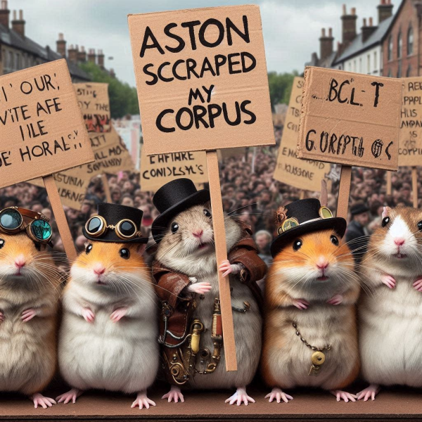 Aston University + gerbil merch thread