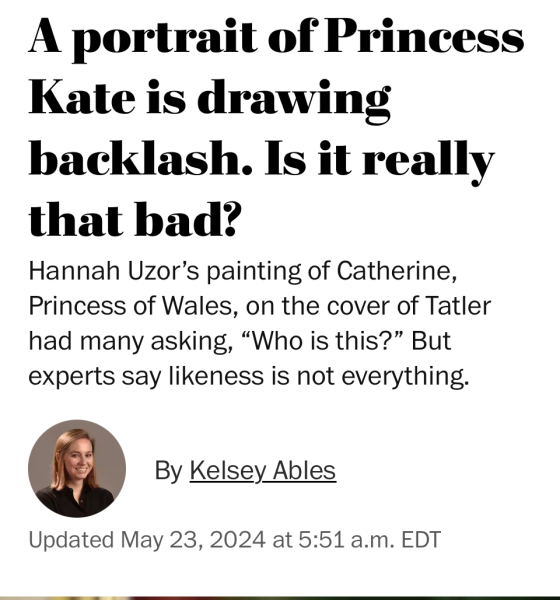 Did the artist look at the King's portrait and say "hold my beer"
