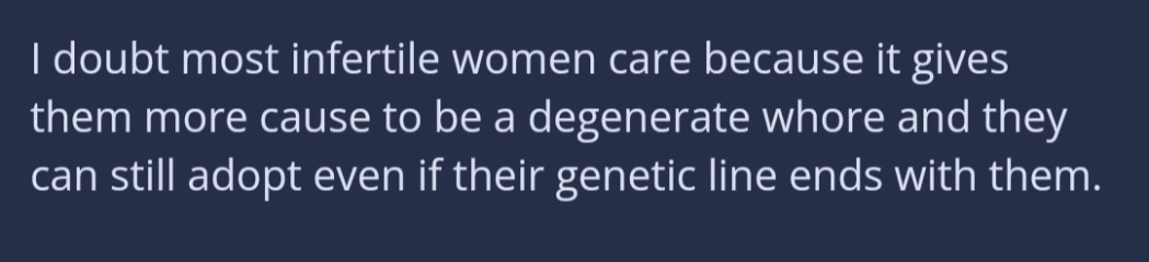 To think most women on here hate men