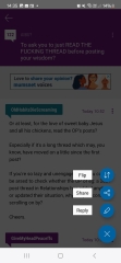 To ask you to just READ THE FUCKING THREAD before posting your wisdom?
