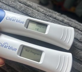 False positive on week indicator pregnancy test???