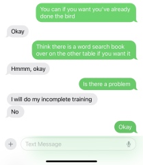 To report unprofessional carer to manager even if it means dd has no one