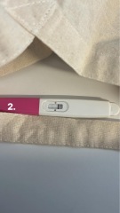 Positive pregnancy test or evaporation line?