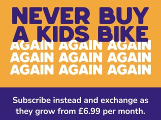 Bikeclub - never have to buy your kids a bike again exchange as they grow 😀 get 25% off for 6 months