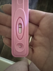 Can anyone else see the “faint” line? Or am I imagining it?!