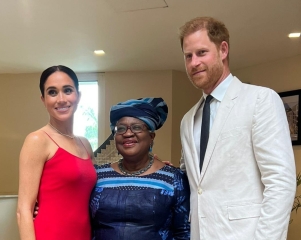 Meghan and Harry spotted out and about - Naija Edition