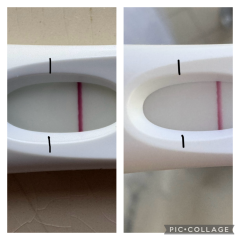 Can anyone else see the “faint” line? Or am I imagining it?!