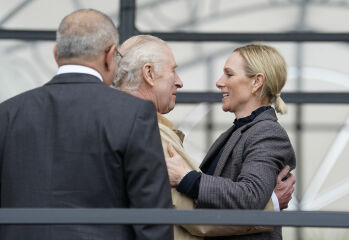 Nice photo of Charles and Zara Tindall