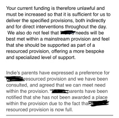 Still no reception place for September !!