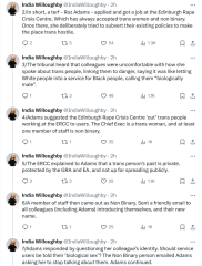 To think that the CEO of Edinburgh Rape Crisis should be fired?