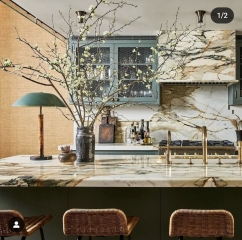 Marble kitchen counter worktops - do you have them - reviews