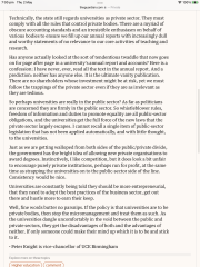 To think that people who agree with VAT on private school fees but not on university fees, are hypocrites?