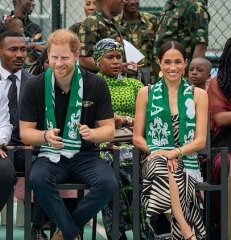 Meghan and Harry spotted out and about - Naija Edition