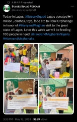 Meghan and Harry spotted out and about - Naija Edition