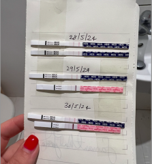 5 weeks Pregnant Clear Blue Not Progressing...